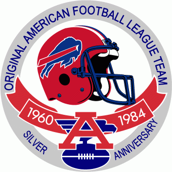 Buffalo Bills 1984 Anniversary Logo 01 iron on paper